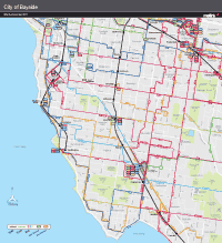 City of Bayside map