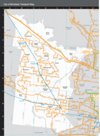 City of Brimbank map