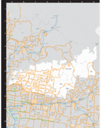 City of Manningham map