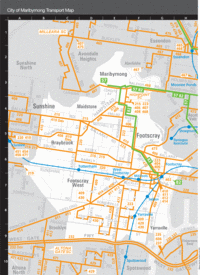 City of Maribyrnong map