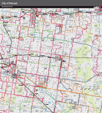 City of Monash Map