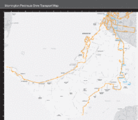 City of Mornington Penisula map