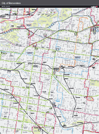 City of Boroondara map