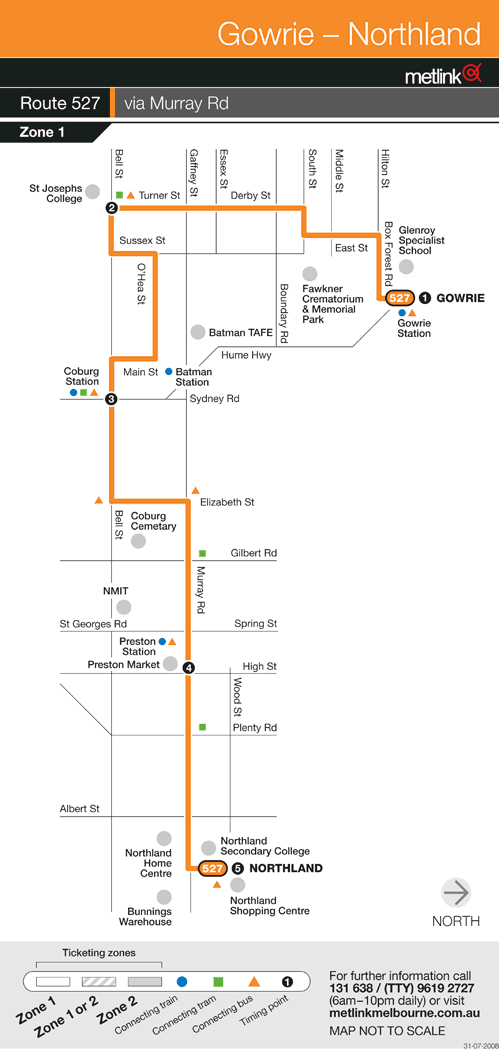 Bus 527