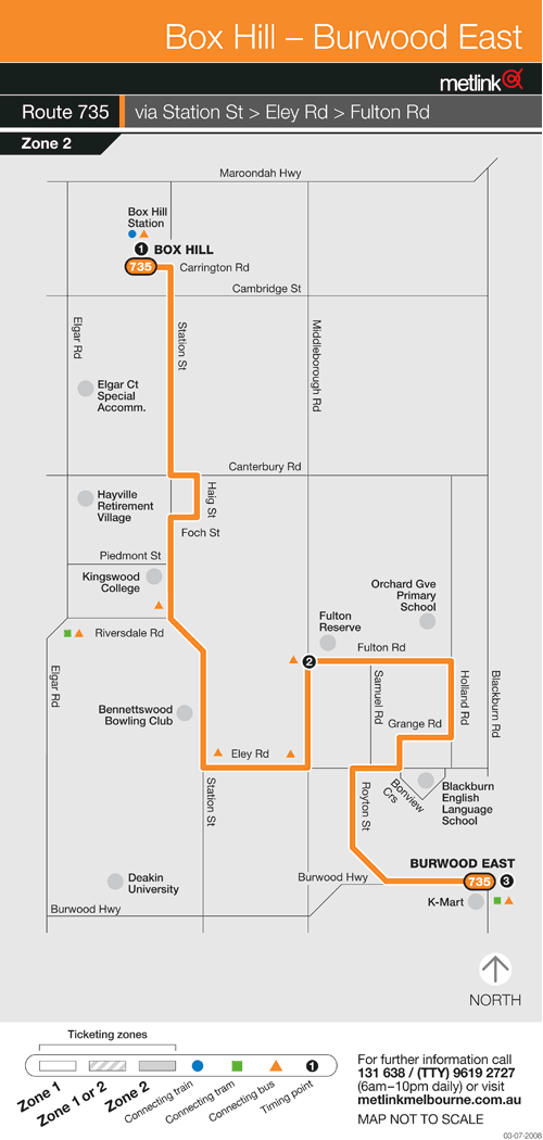 Bus 735