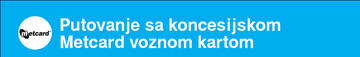 Croatian - Travelling with a Concession Metcard