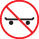 No skateboarding symbol